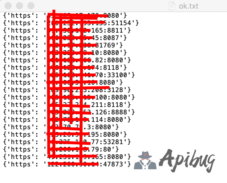 图片[3]-扫目录+N多代理IP绕过拦截-Apibug