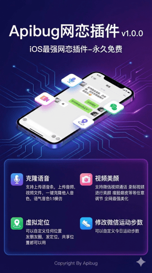 微信视频通话美颜/语音克隆插件-Apibug
